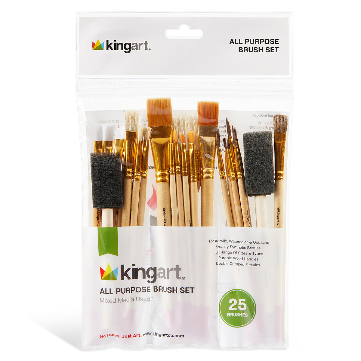 Studio Value Pack 25 Piece Brush Set
