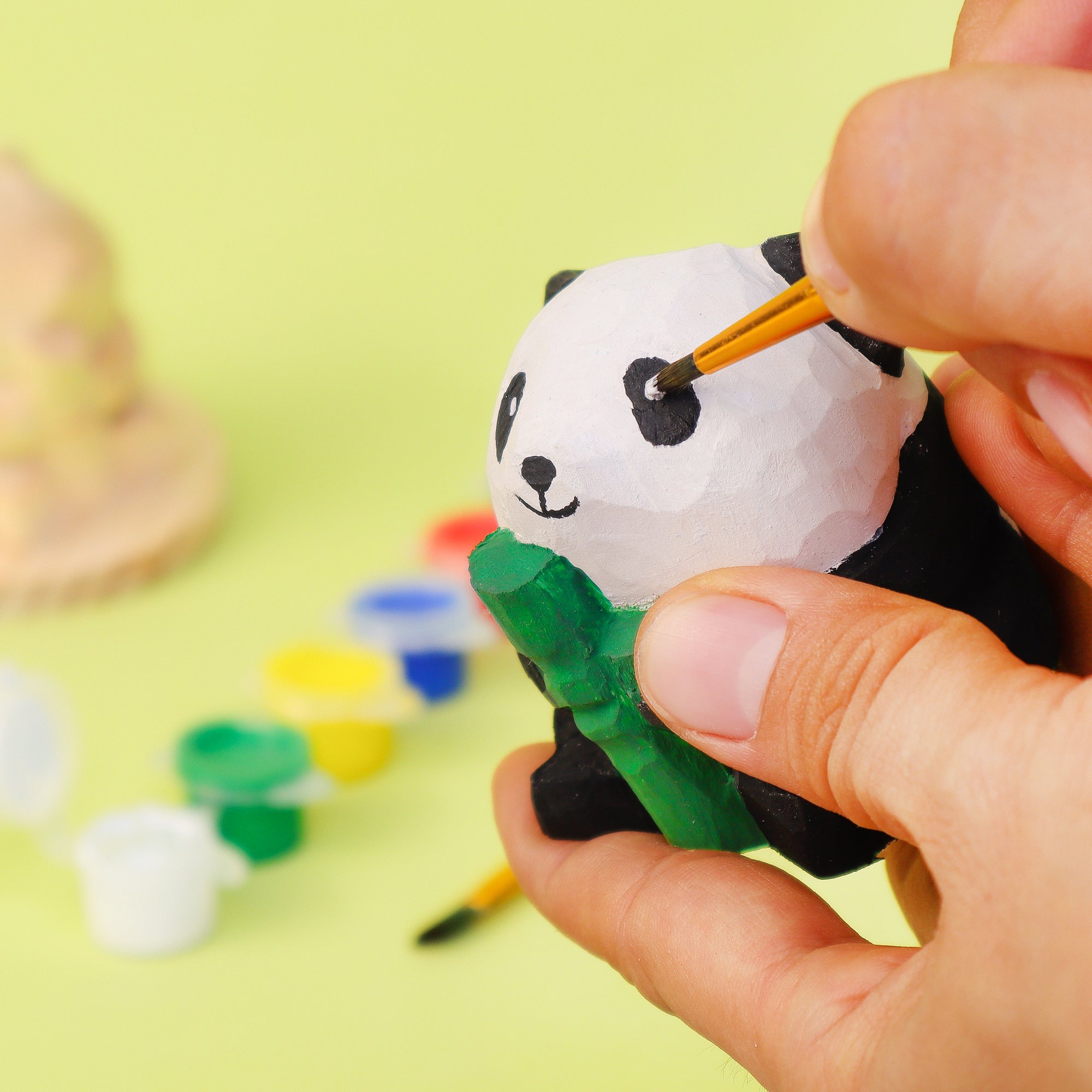 Paint Your Own Wooden Panda DIY Craft Kit