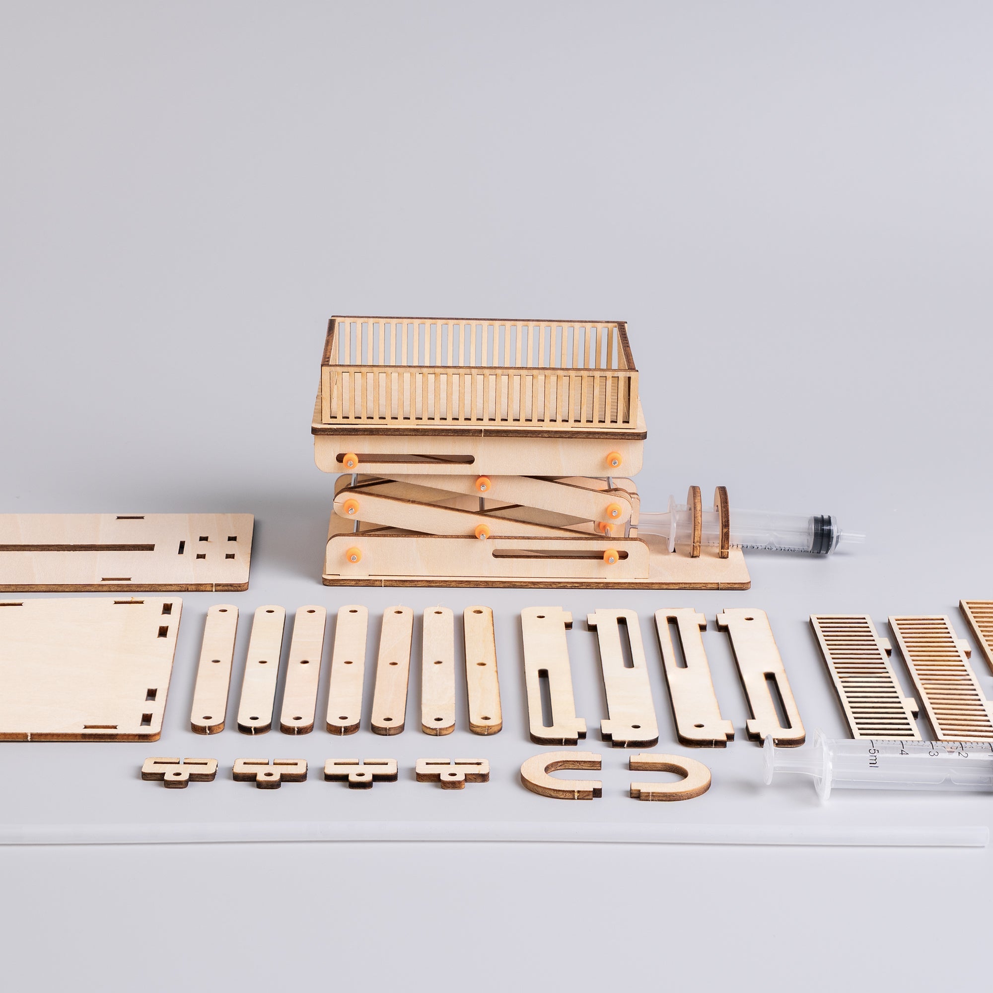Hydraulic Scissor Lift Model Kit STEM Learning