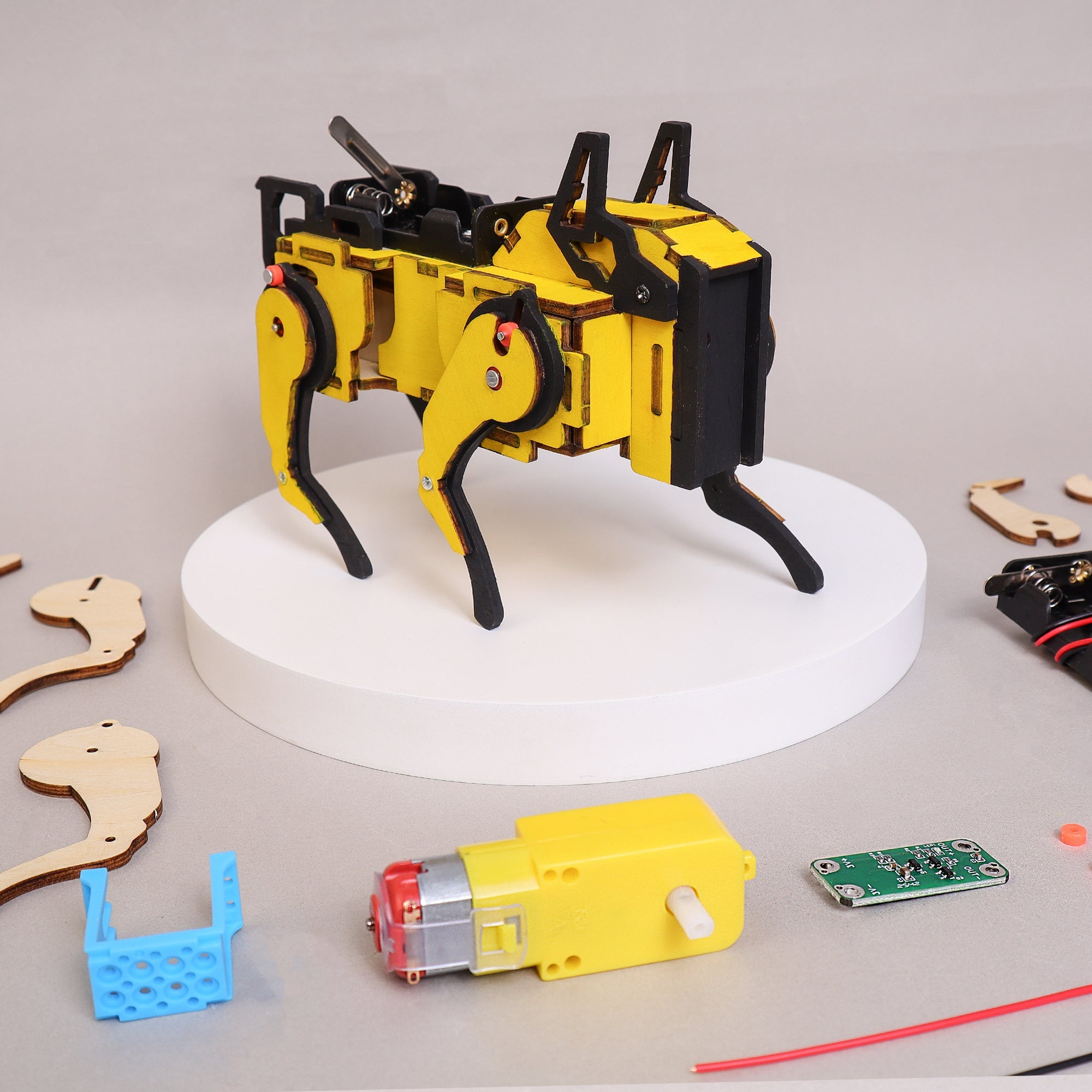 Robot Dog STEM Kit Sound Activated DIY