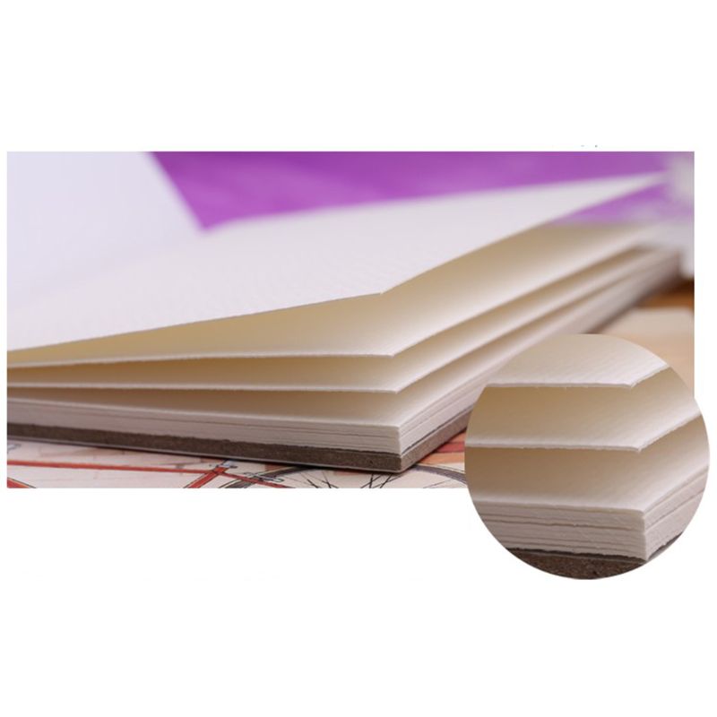 12 Sheet A5 A6 Watercolor Sketchbook Drawing Paper