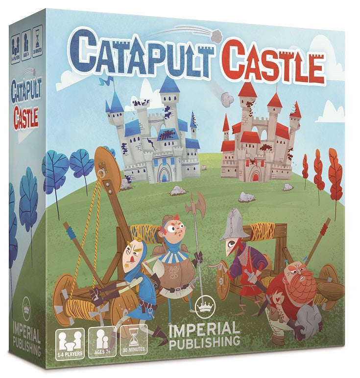 Catapult Castle Medieval Dexterity Game 1-4 Players