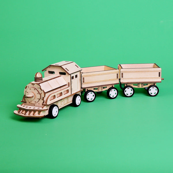 Train DIY Kit Educational STEM Building Toy