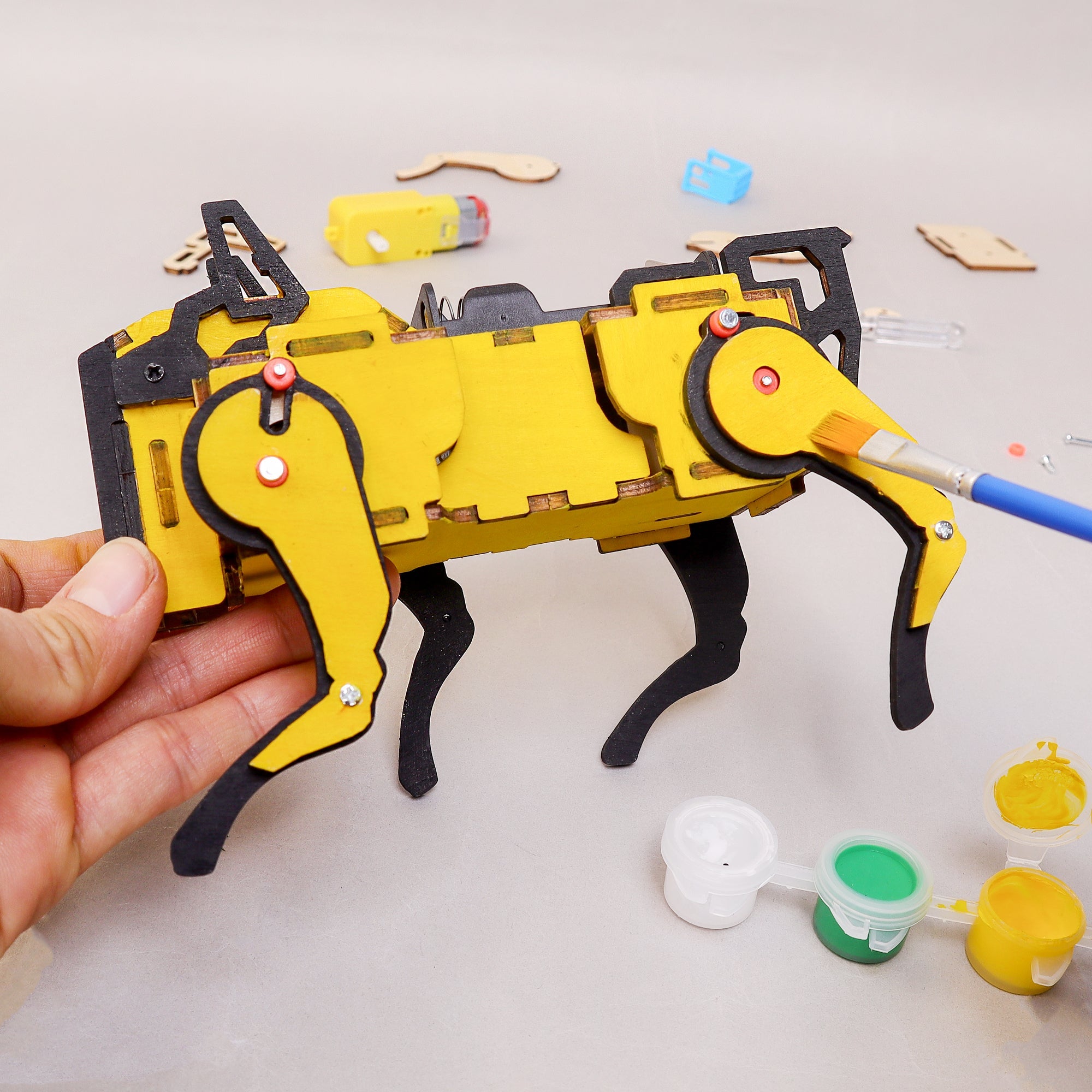 Robot Dog STEM Kit Sound Activated DIY