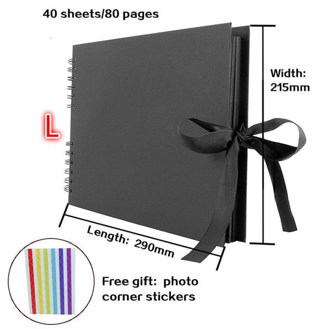 60/80 Pages DIY Scrapbook Photo Album