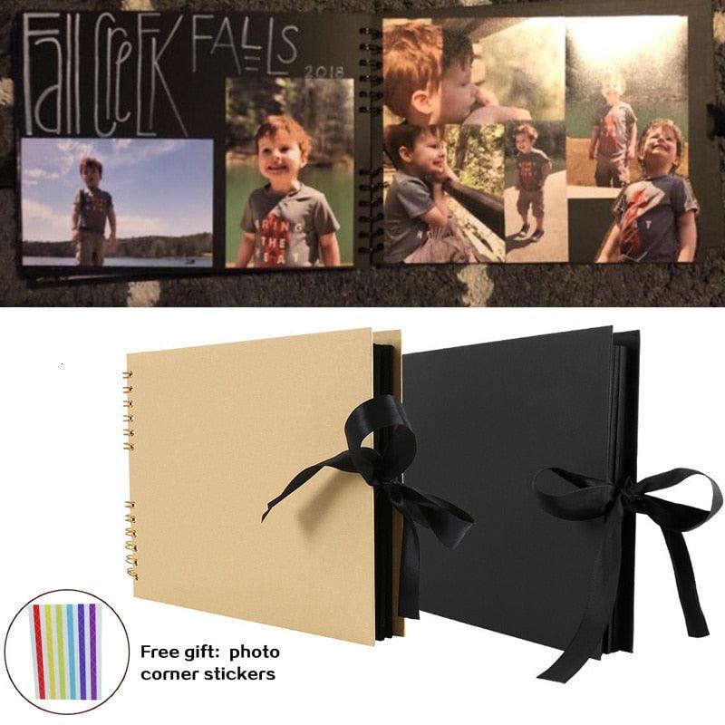 60/80 Pages DIY Scrapbook Photo Album
