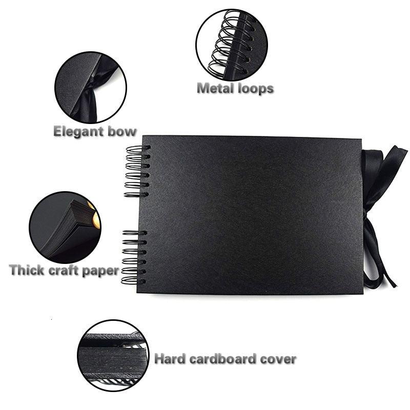 60/80 Pages DIY Scrapbook Photo Album