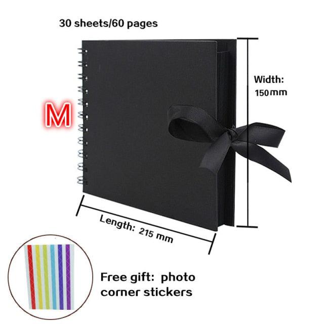 60/80 Pages DIY Scrapbook Photo Album