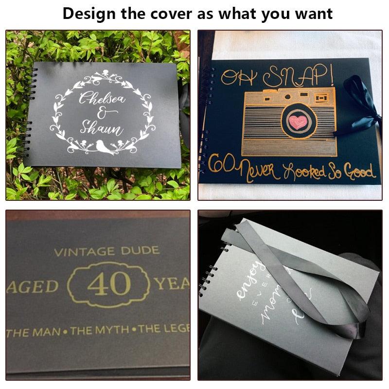 60/80 Pages DIY Scrapbook Photo Album