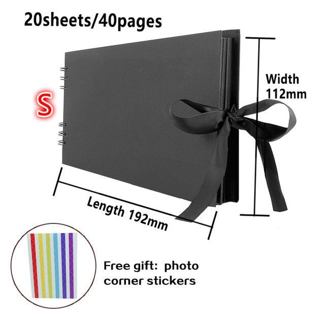60/80 Pages DIY Scrapbook Photo Album