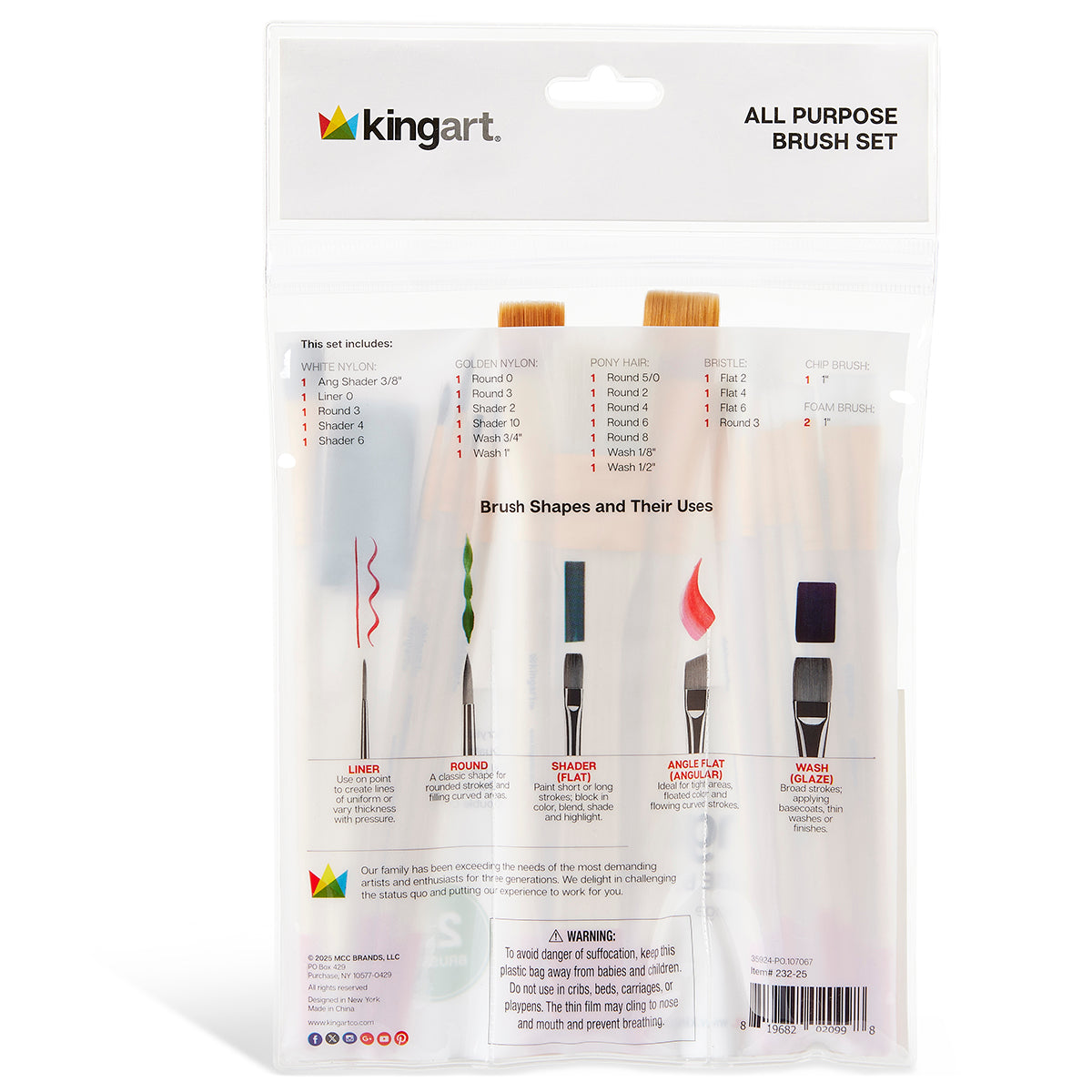 Studio Value Pack 25 Piece Brush Set