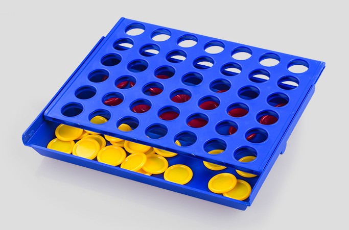 Connect Four In A Line Board Game