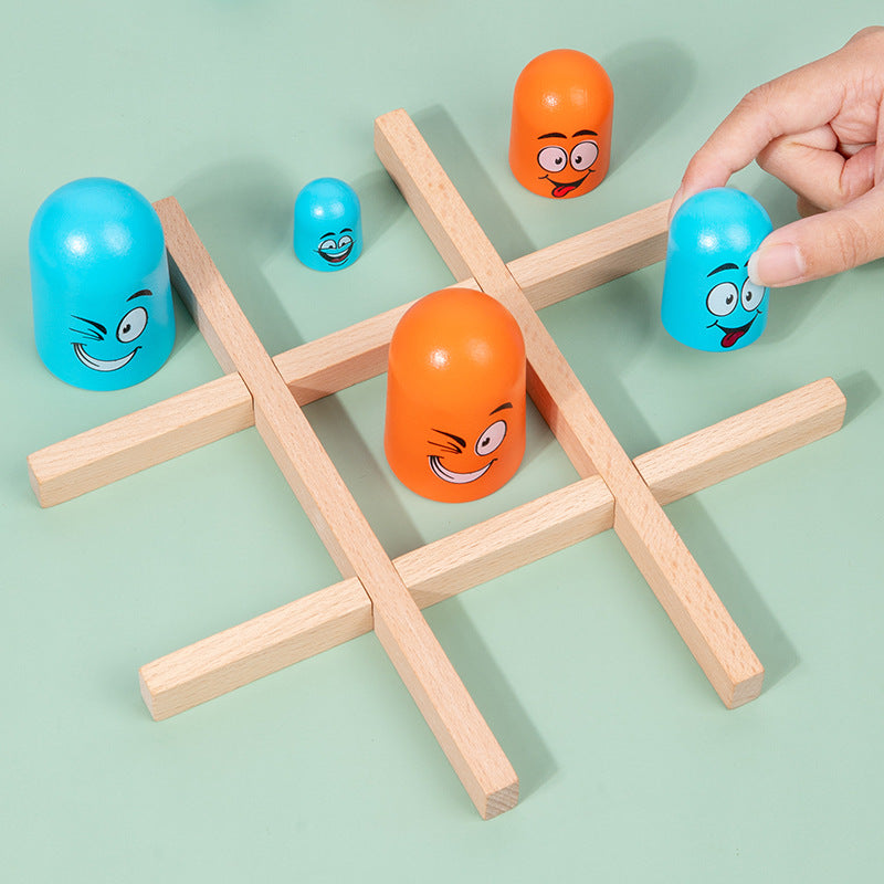 Preschool Nesting Doll Face Changing Chess Game