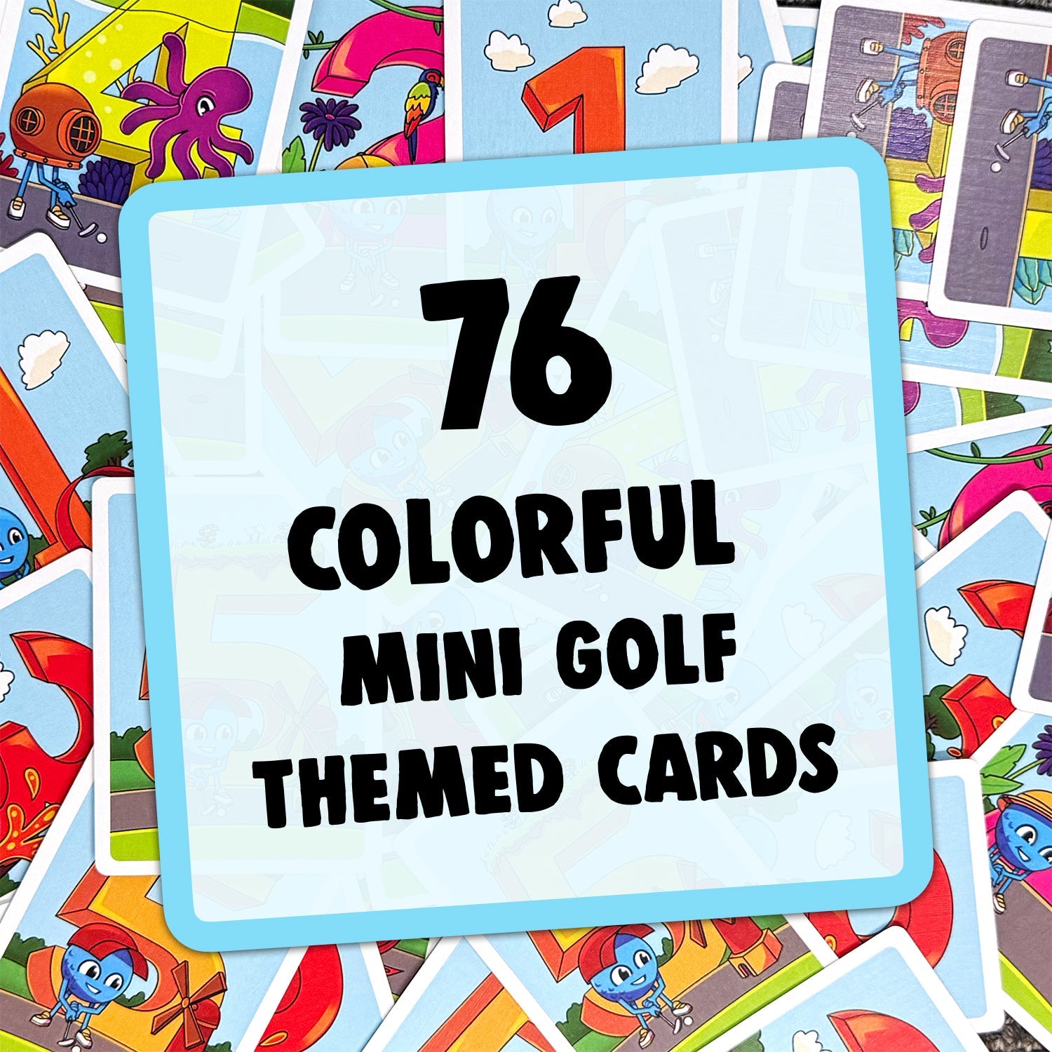 Golf Card Game Family Edition