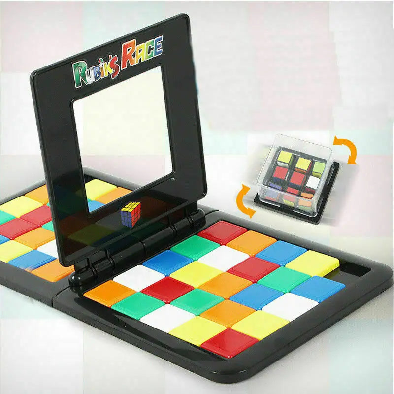 Race Board Game Parent Child Magic Cubes