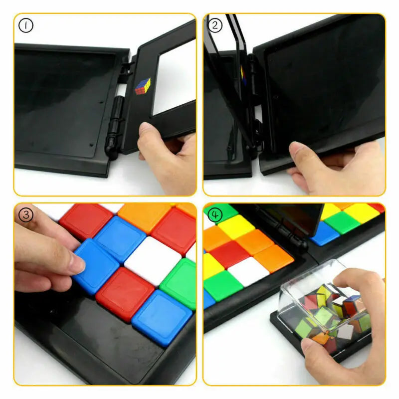 Race Board Game Parent Child Magic Cubes