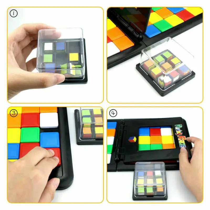 Race Board Game Parent Child Magic Cubes