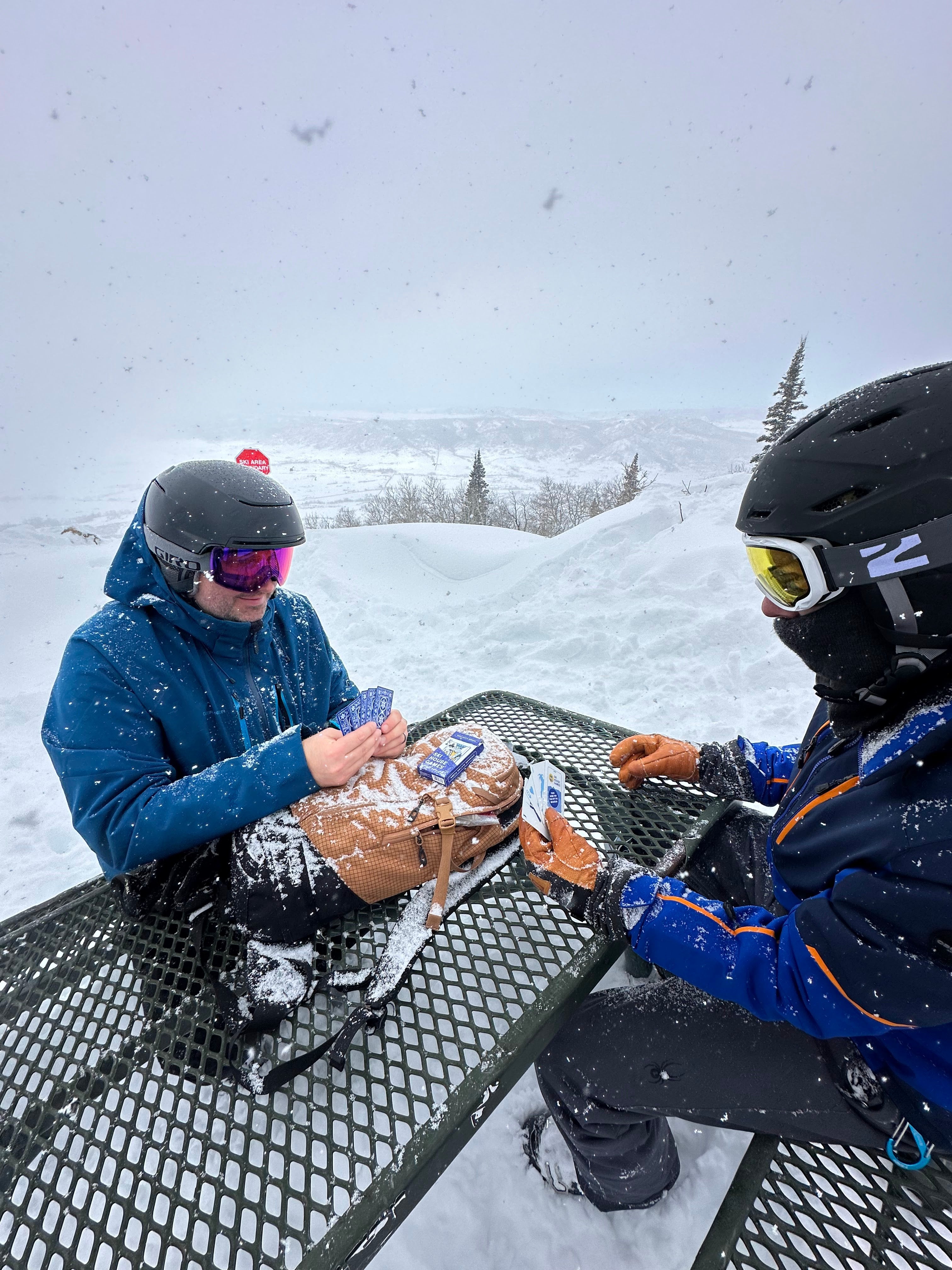 Ski House Games Card Deck Family Fun