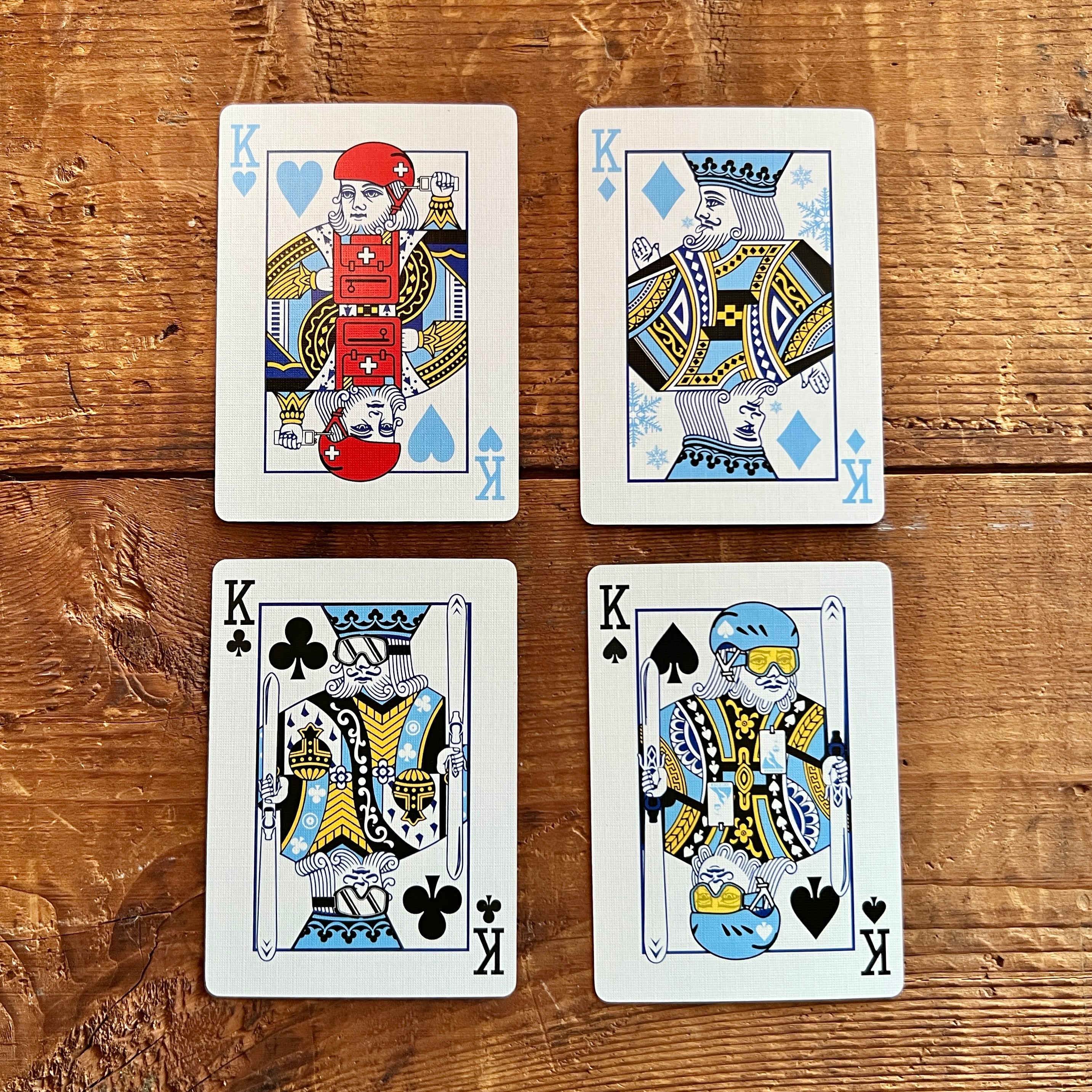 Ski House Games Card Deck Family Fun