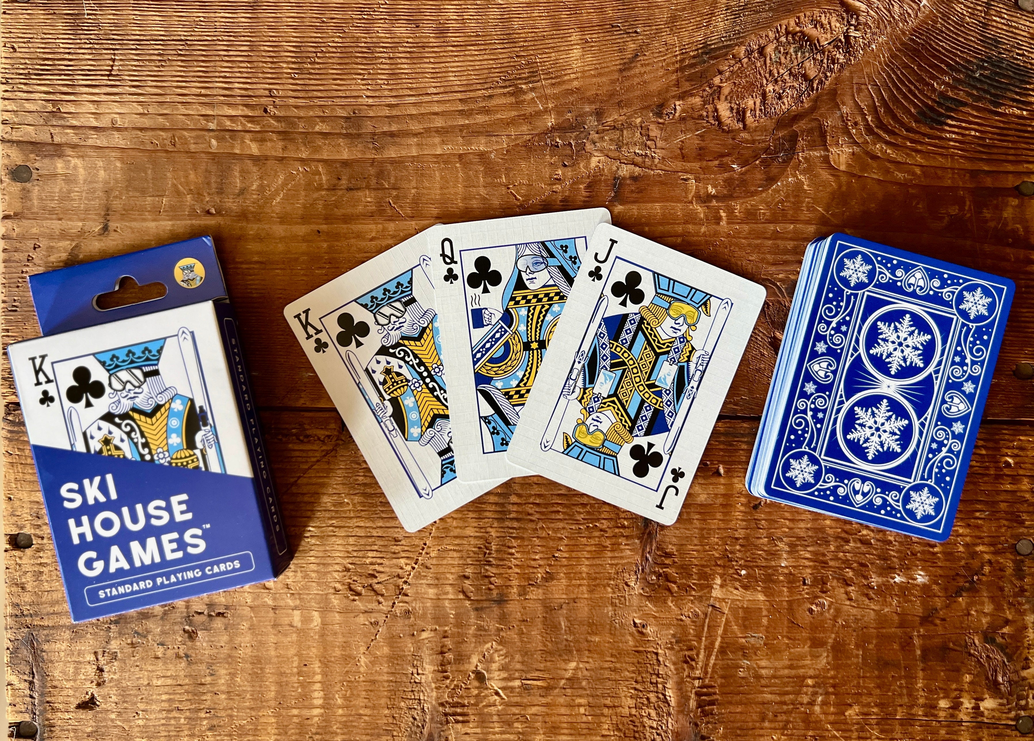 Ski House Games Card Deck Family Fun