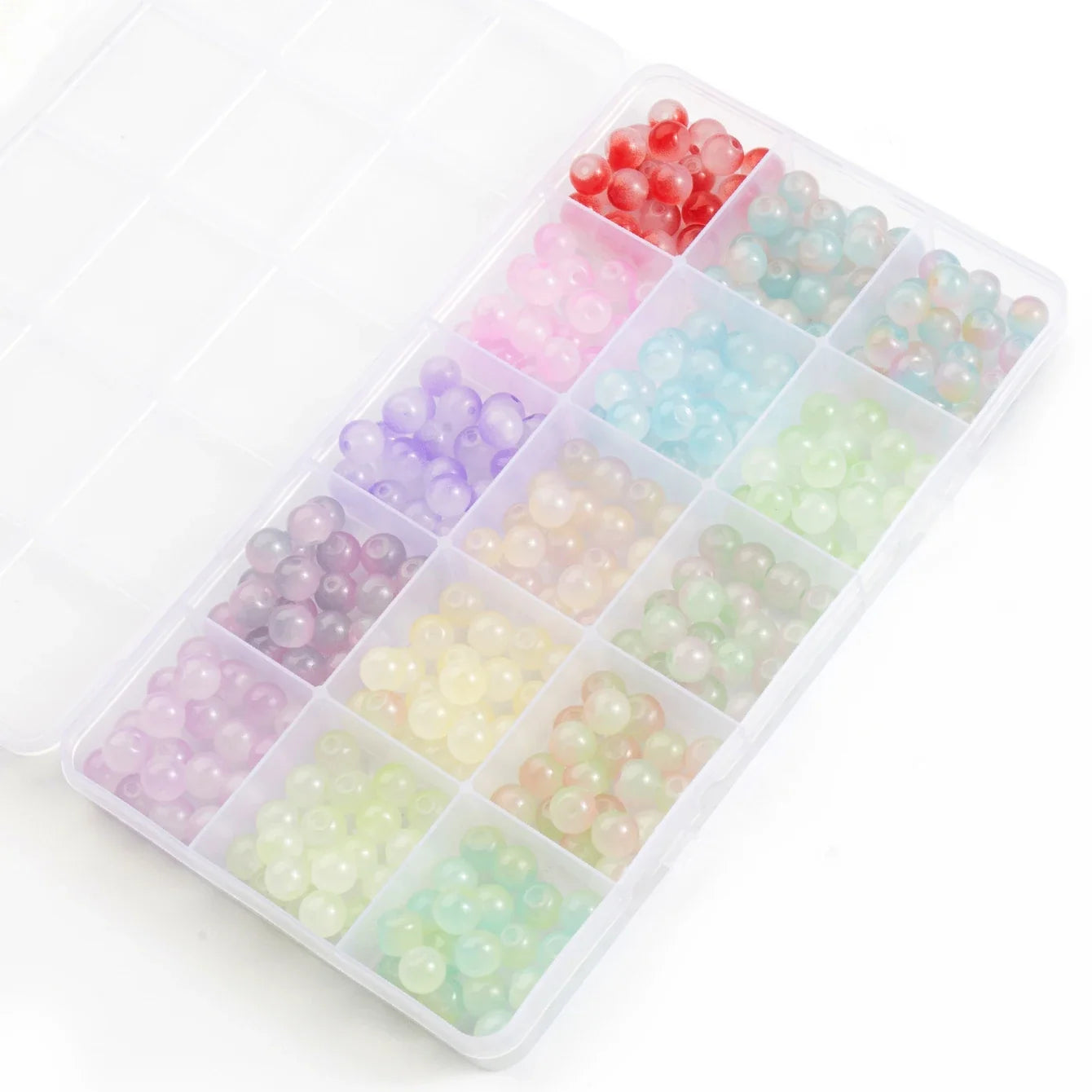 Glass Beads Bracelet Making Kit 28 Colors