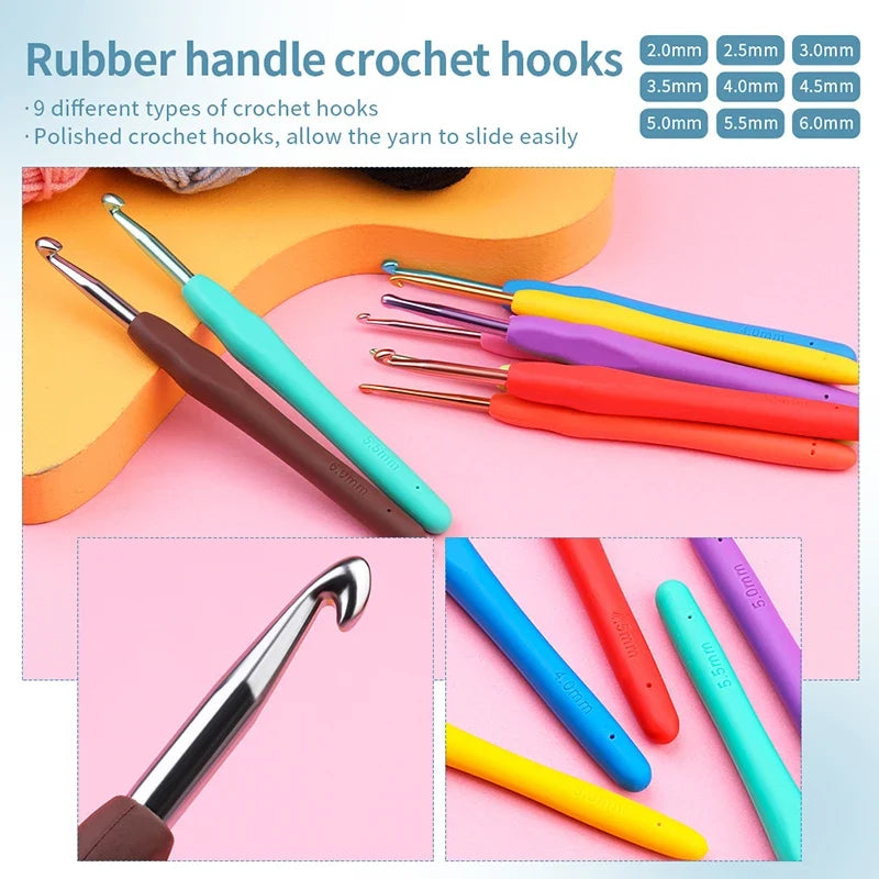 Crochet Knitting Hook Set DIY Craft