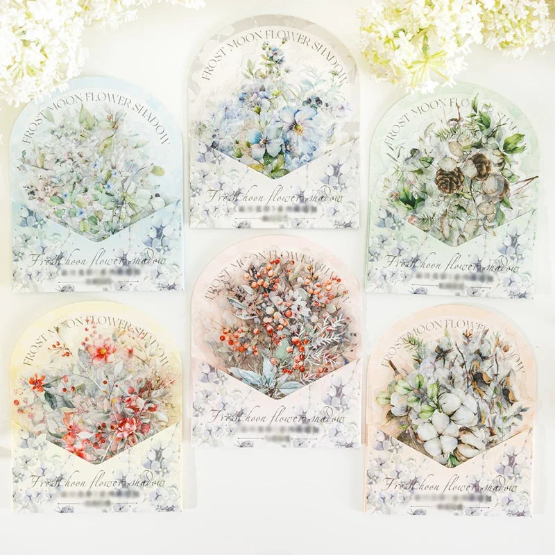 Plant Themed Sticker Pack 20pcs Scrapbook Decor