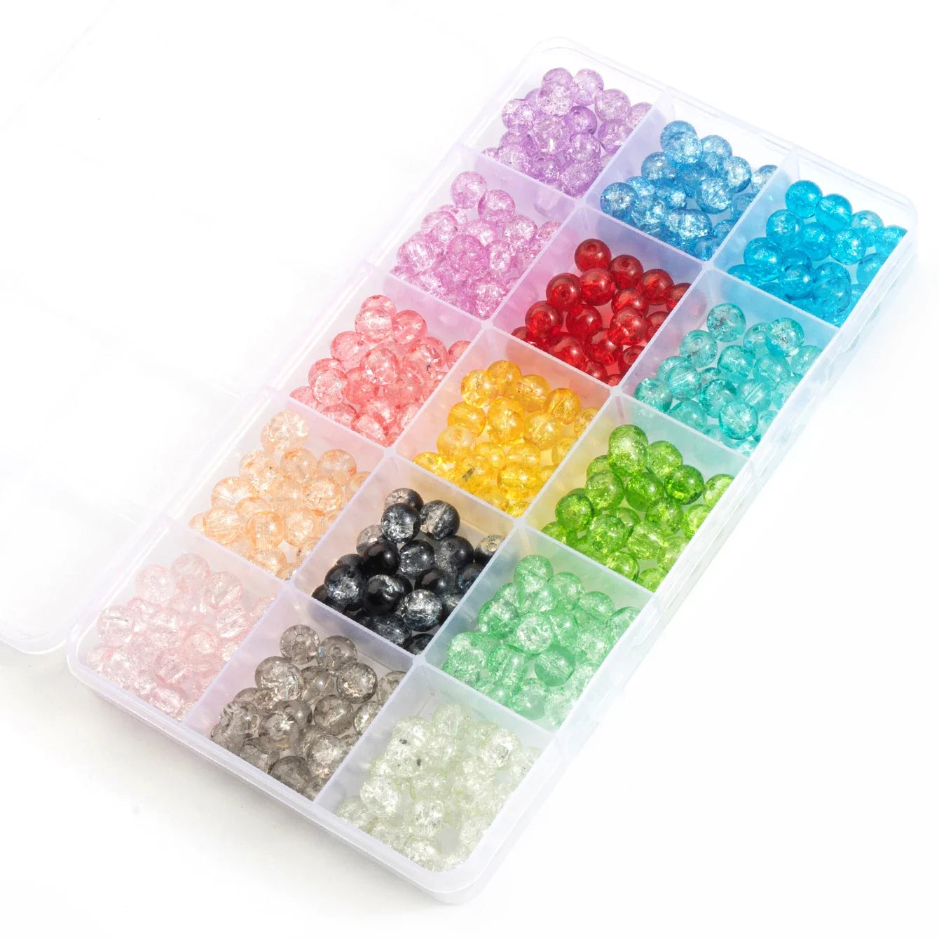 Glass Beads Bracelet Making Kit 28 Colors