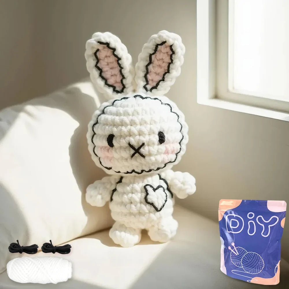 Animal Series Crochet Kit Beginners Step-by-Step Set