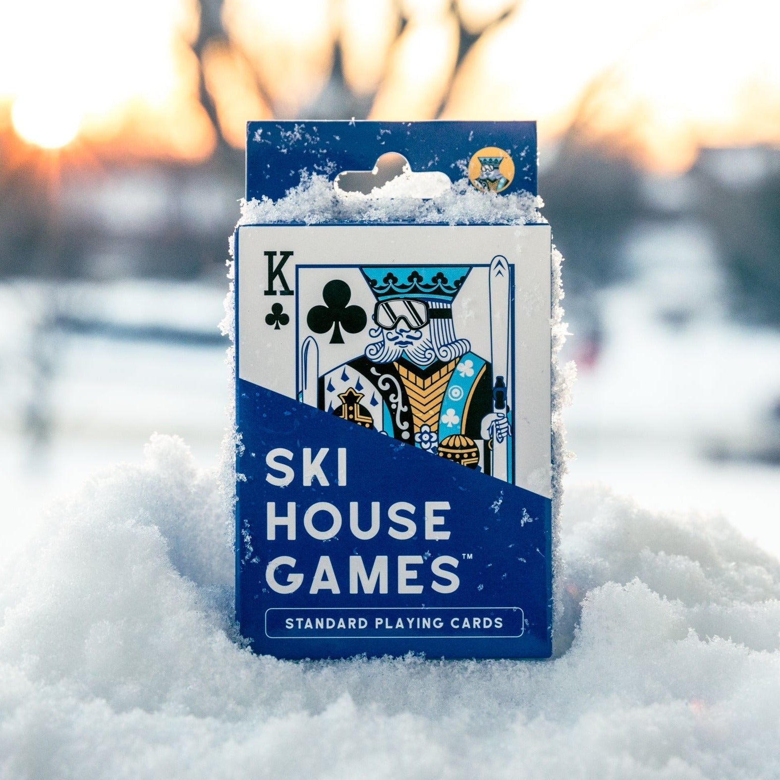 Ski House Games Card Deck Family Fun
