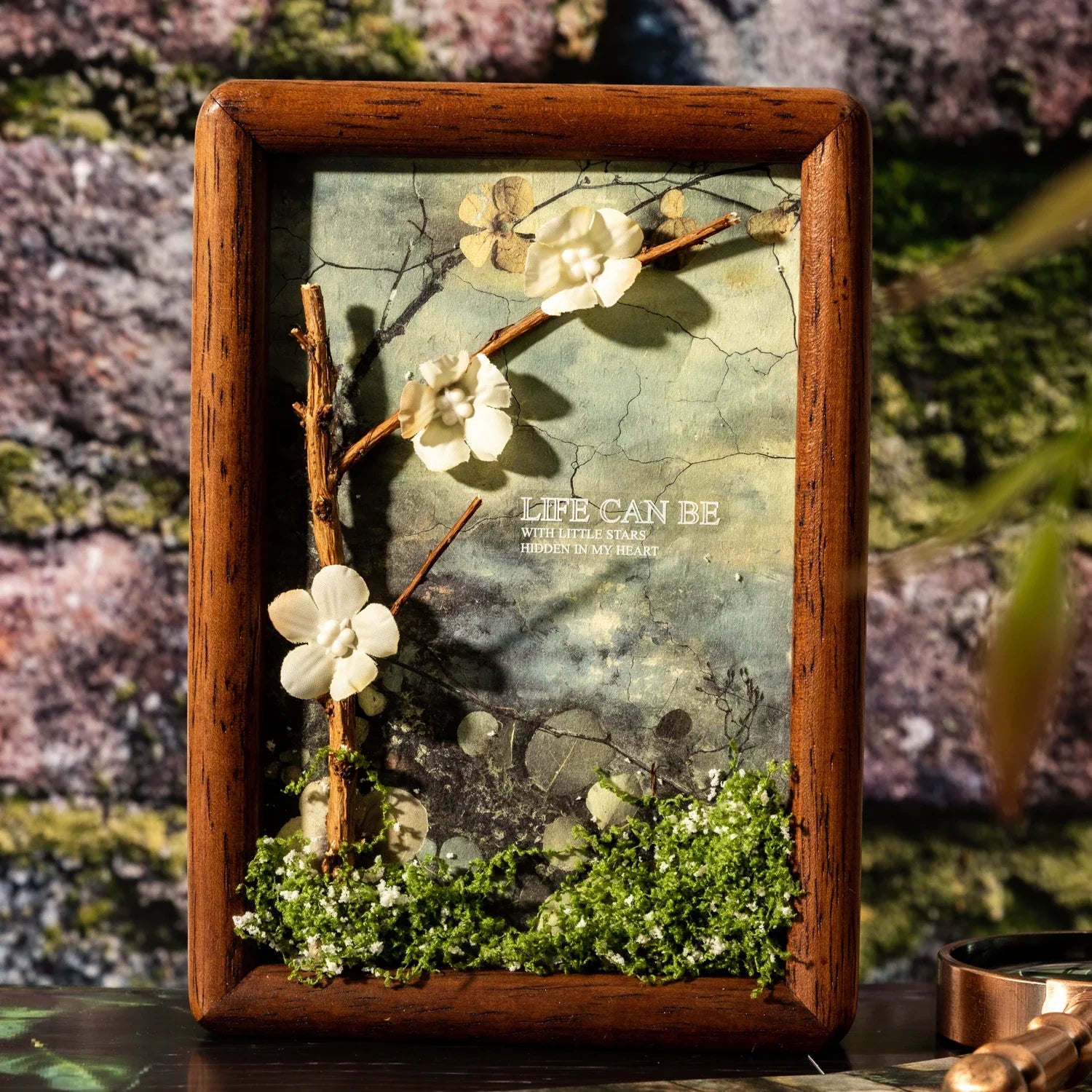 16 Sheets Green Moss Nature Specialty Craft Paper