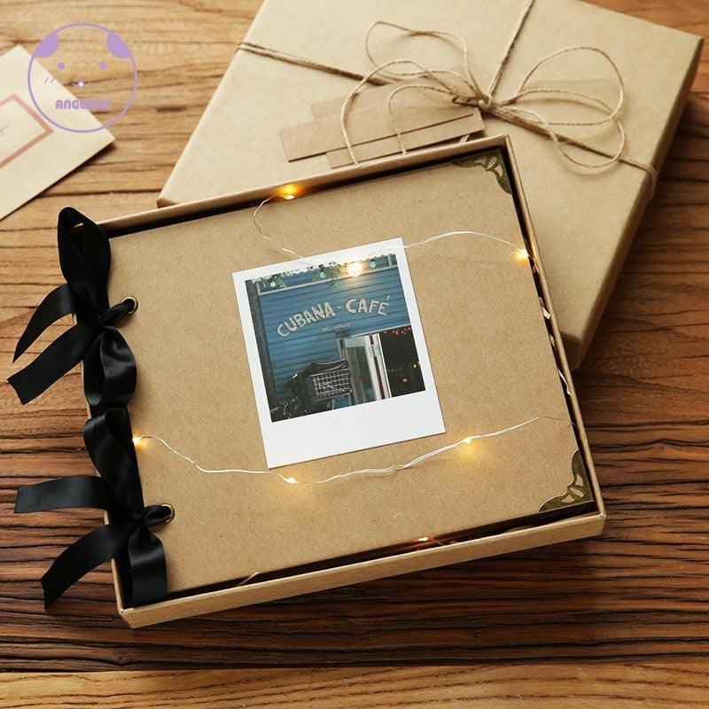DIY Wedding Scrapbook Album 20 Pages Hardcover
