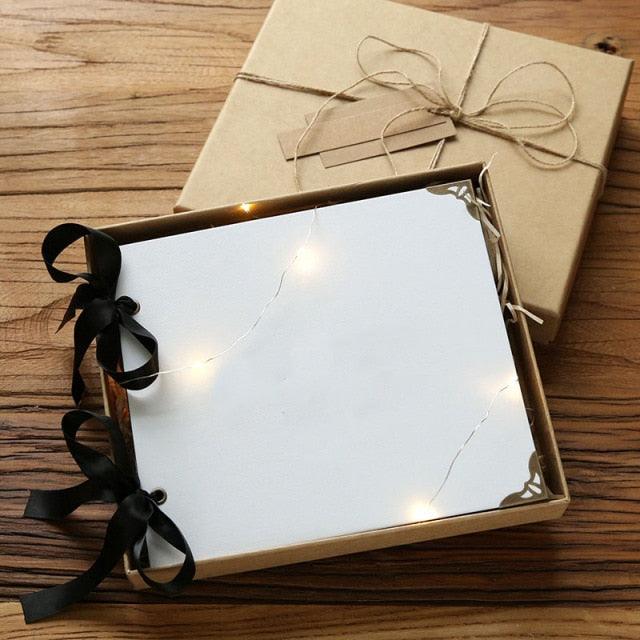 DIY Wedding Scrapbook Album 20 Pages Hardcover