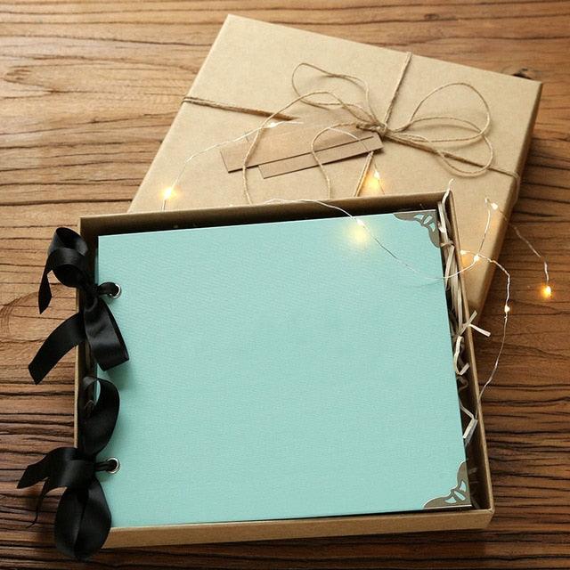 DIY Wedding Scrapbook Album 20 Pages Hardcover
