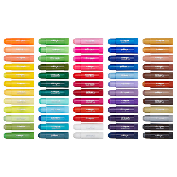 Tempera Paint Sticks 60 Color Art Set