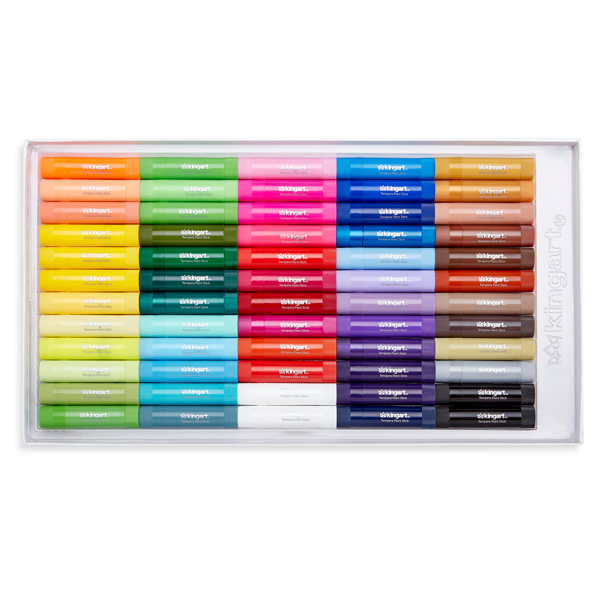 Tempera Paint Sticks 60 Color Art Set